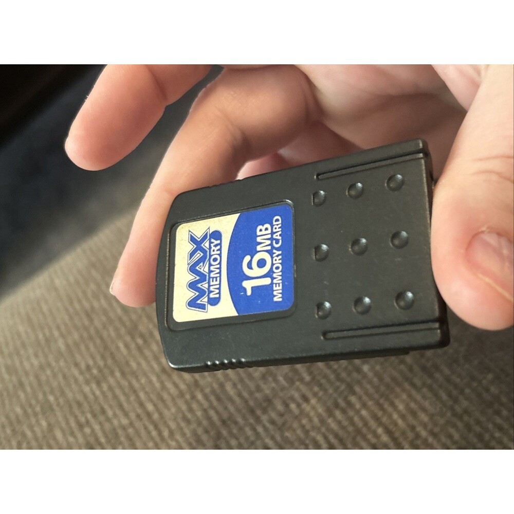 Max Memory 16MB Action Replay Memory Card Sony PlayStation 2 PS2 Untested - Picture 7 of 7